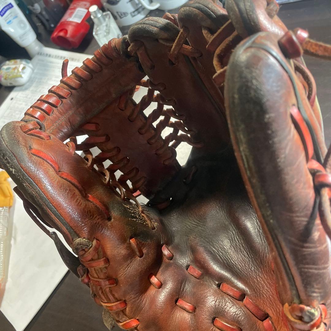 即戦力！！状態良好！！ミズノ プロ硬式レザーグローブ