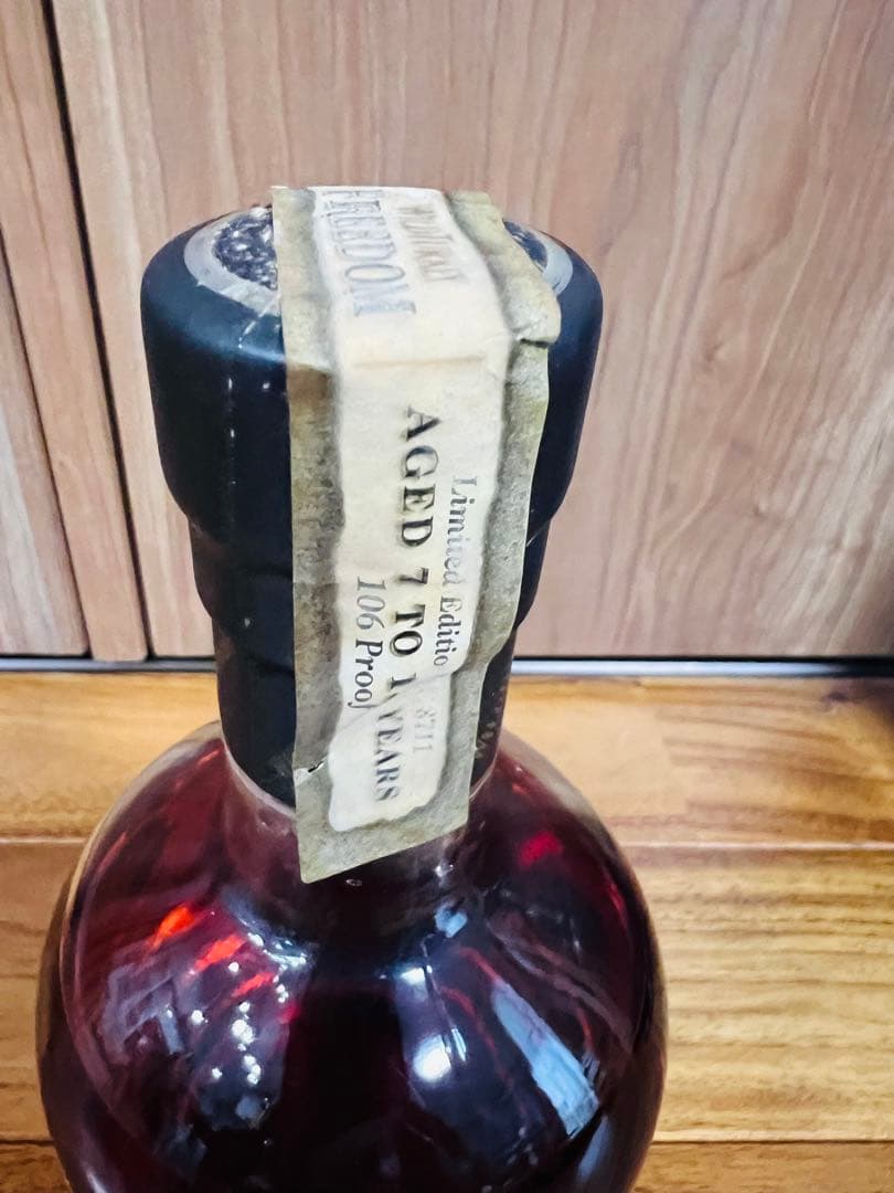 【未開栓】ワイルドターキー フリーダム バーボンウイスキー 750ml 53%