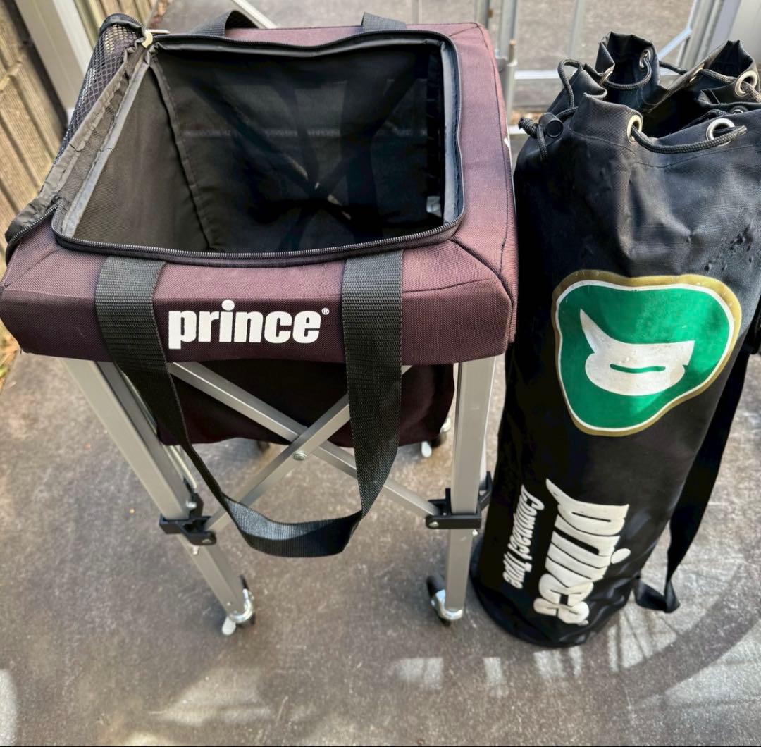 prince ボールバスケット コンパクトタイプ（キャスター付）