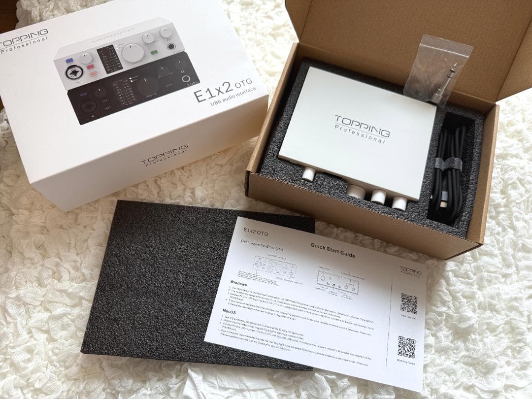 Topping E1x2 ほぼ新品・購入後２ヶ月
