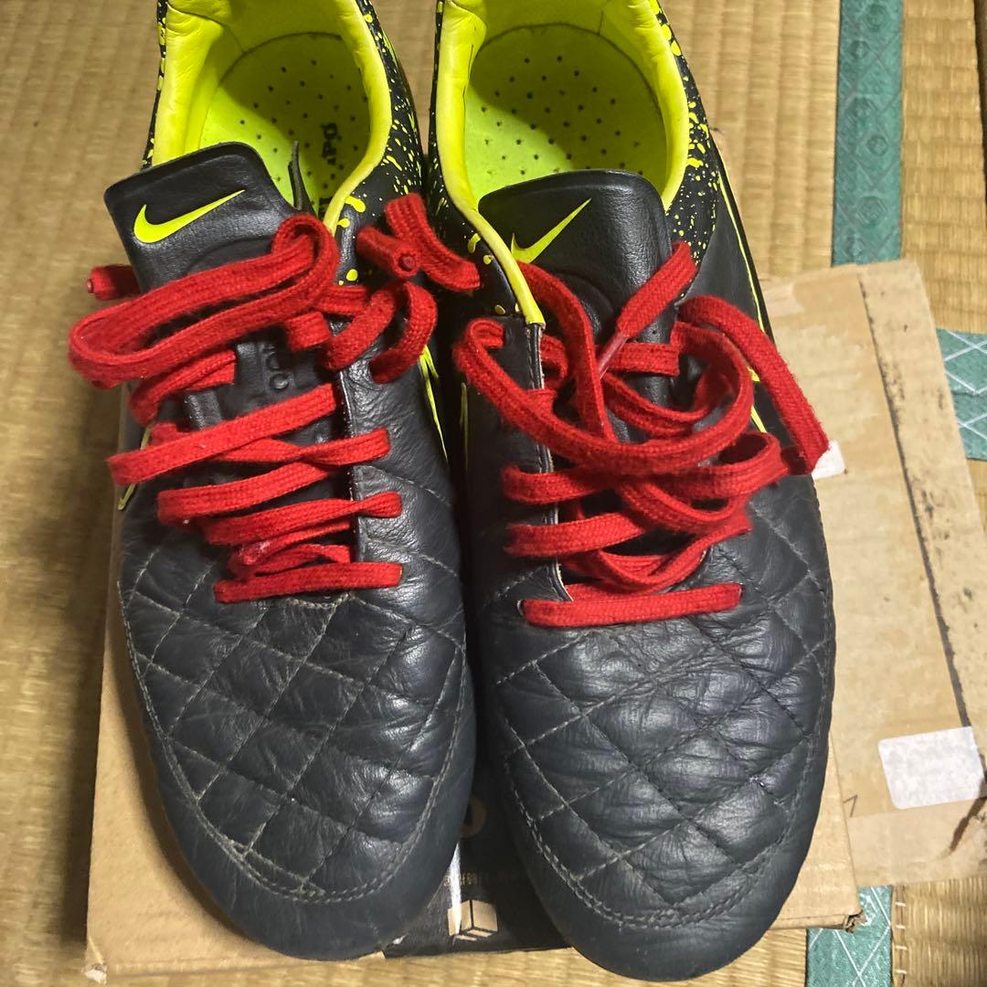 廃盤 ナイキ ティエンポ レジェンド5 acc 27cm ブラック×イエロー