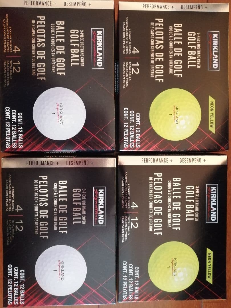 送料無料!値引なし!コストコ 新品未使用〈イエロー白〉 各2ダース計4ダース