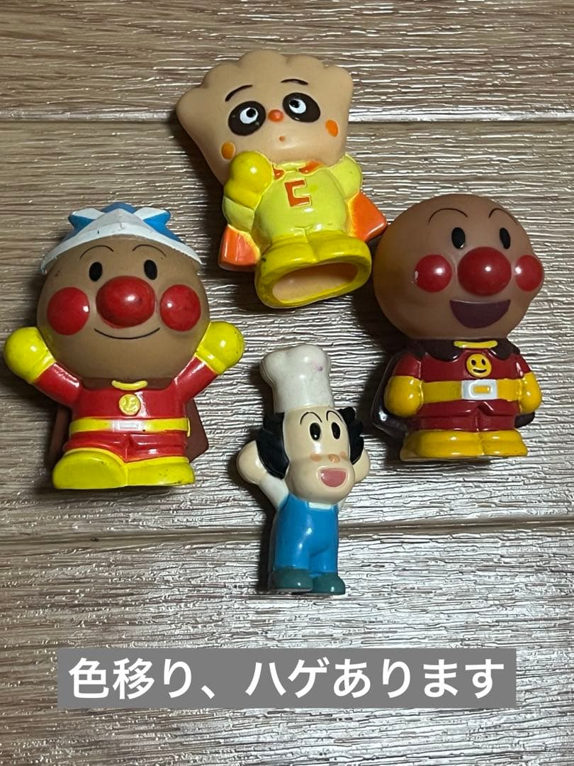 アンパンマン　ソフビ　ミニフィギュア　102点まとめ売り