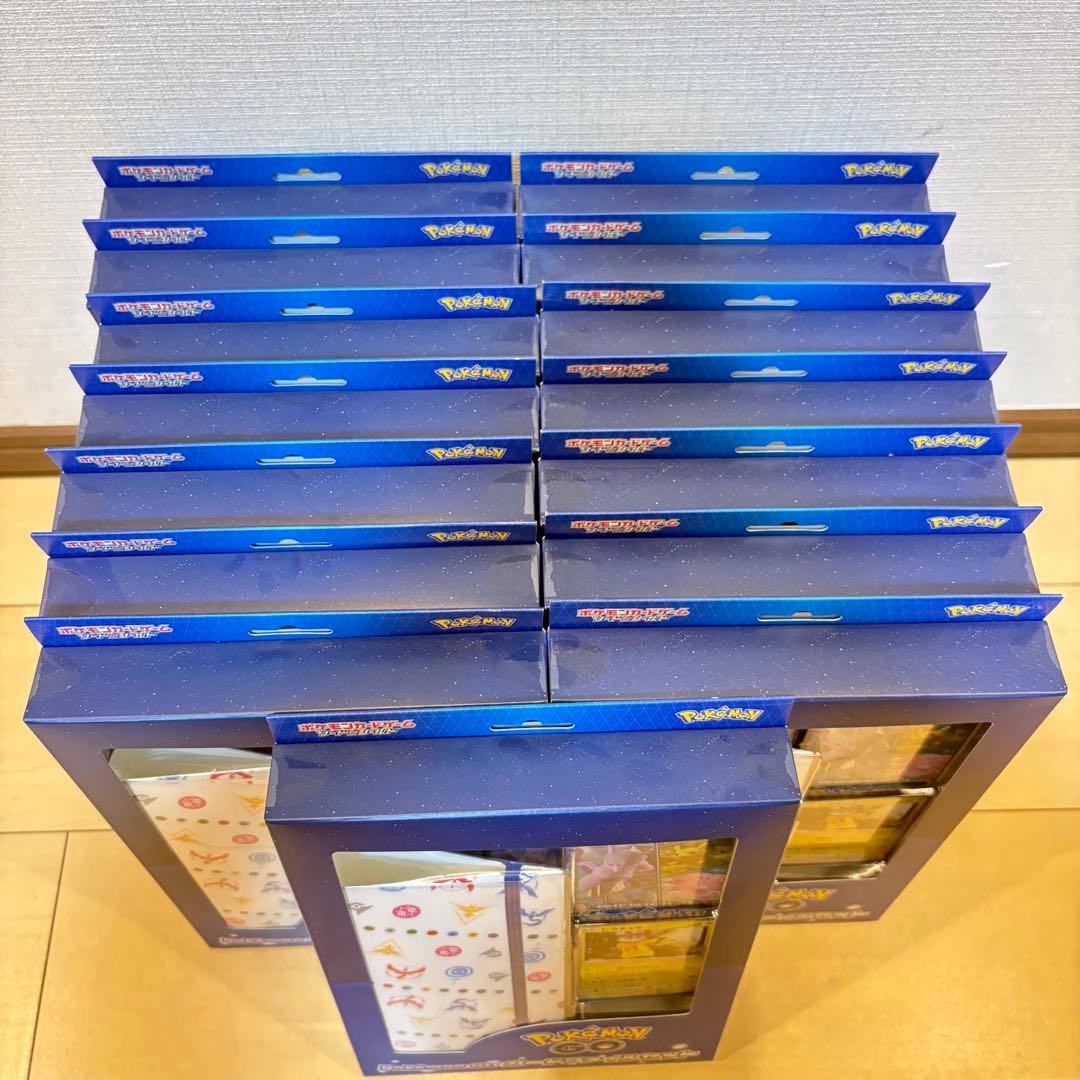 ポケモンgo カードファイルセット　新品　未開封　15個