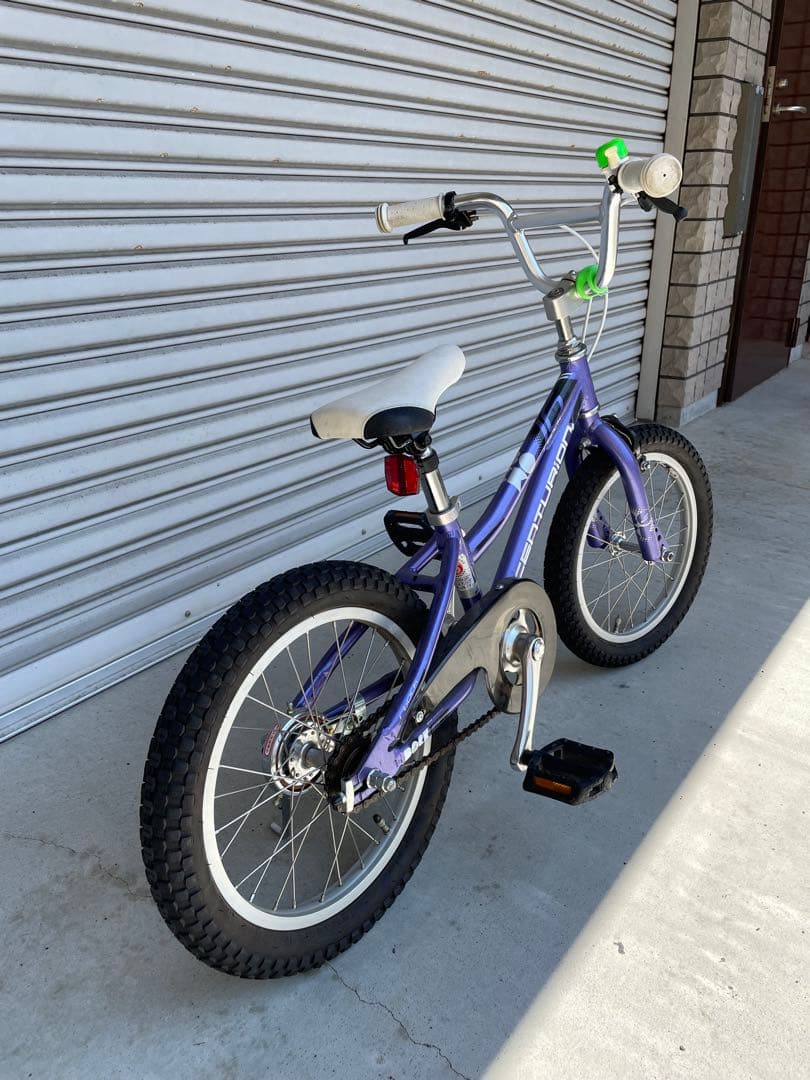【静岡県西部引取り】独センチュリオン 16インチ キッズ自転車 パープル