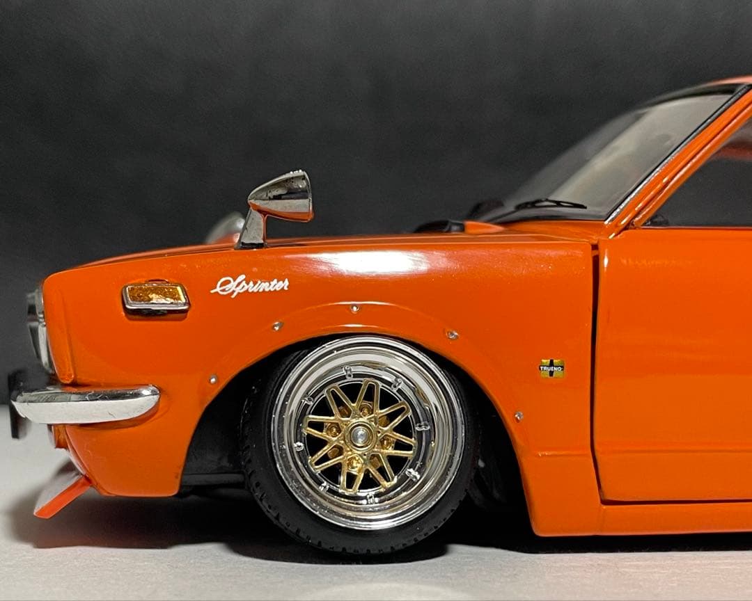 レクサス　1/24 アシェット 国産名車 スプリンター トレノ改 カスタム