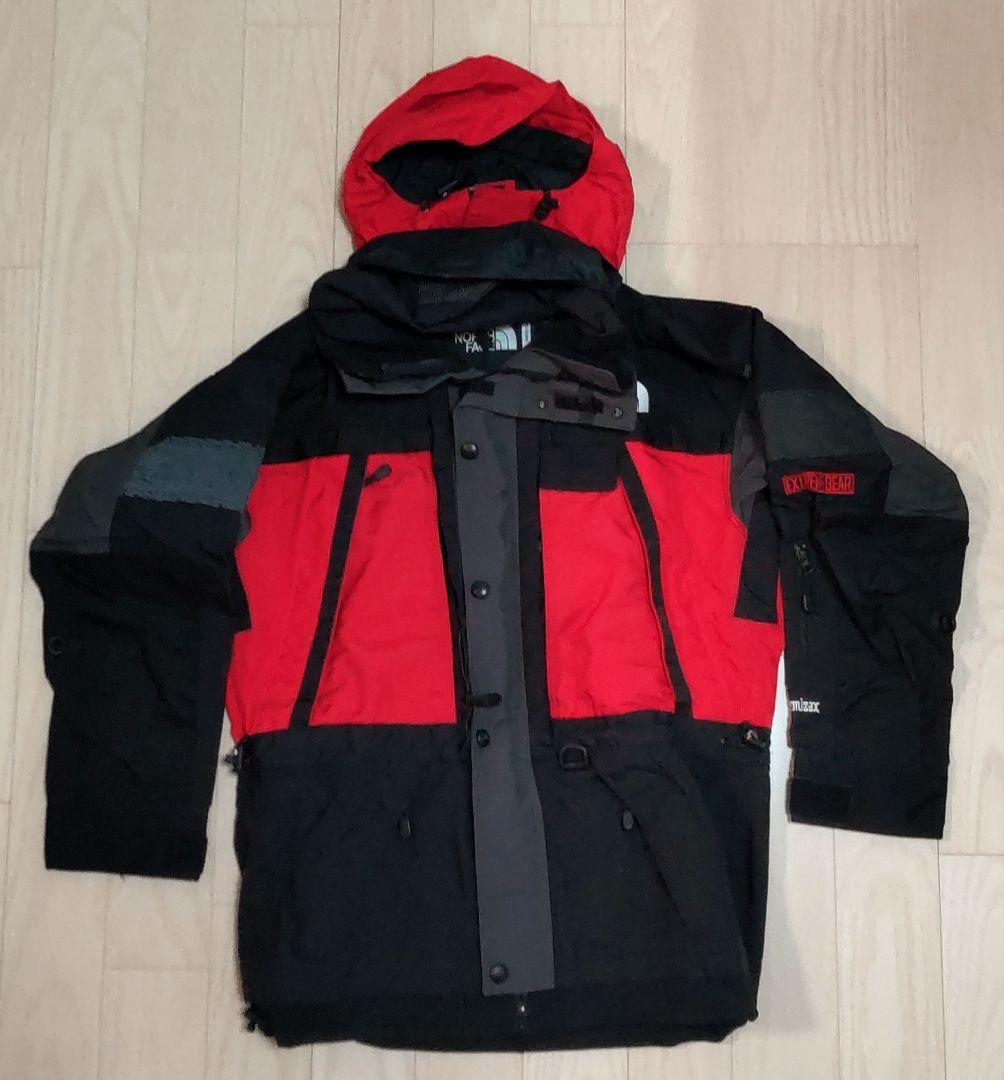 THE NORTH FACE スキーウェア 上M/下L 黒/赤