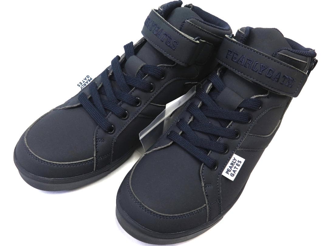 展示品●パーリーゲイツ●ミドルカット　ソフトスパイクゴルフシューズ　24.0cm