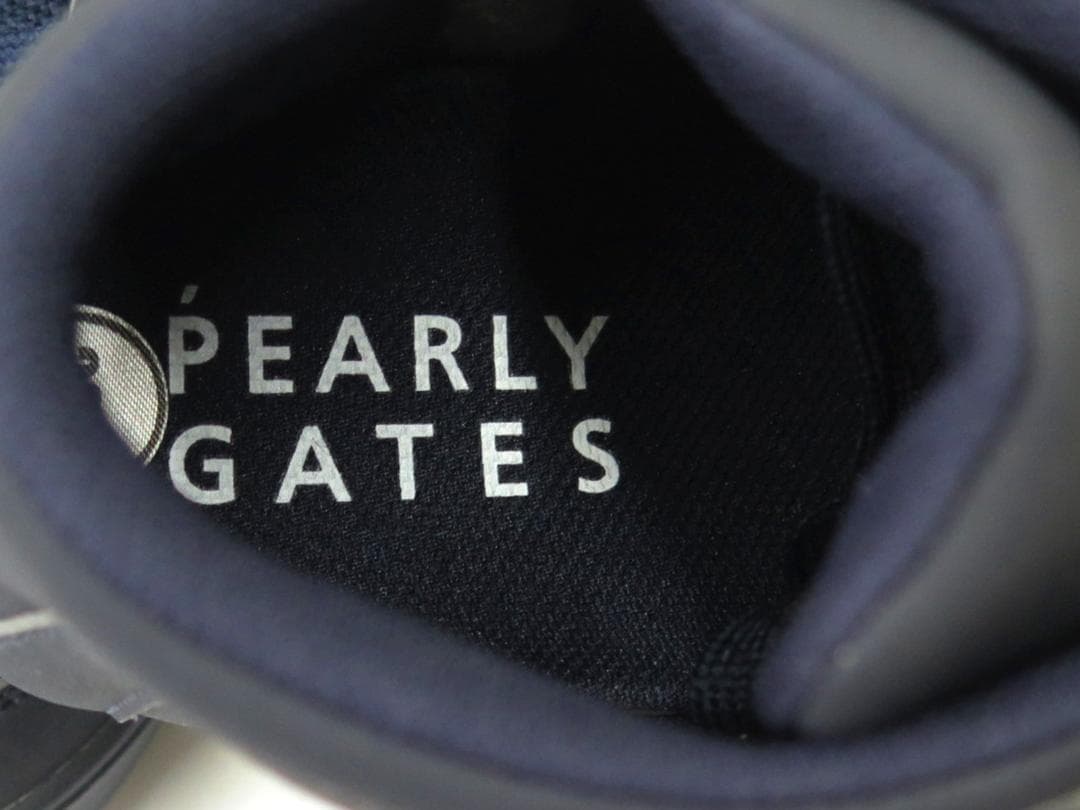 展示品●パーリーゲイツ●ミドルカット　ソフトスパイクゴルフシューズ　24.0cm