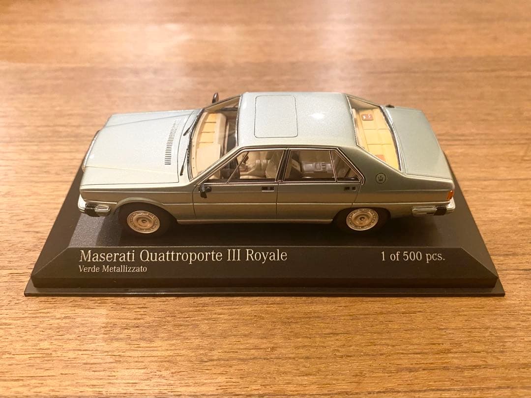 中古品 希少 1/43ミニチャンプス マゼラティ クアトロポルテ&キャラミ 2台