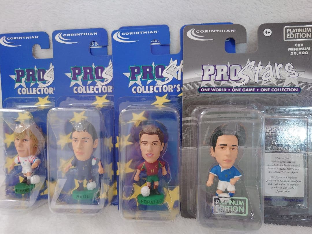 クリスチアーノ・ロナウド他4体セット　【コリンシアン　プロスターズ　プラチナム】