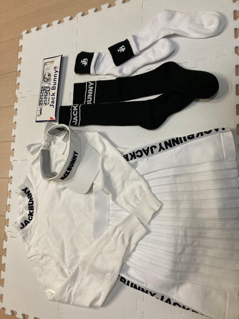 ゴルフ ジャックバニー ウェア 帽子 靴下 手袋 ラウンドセット