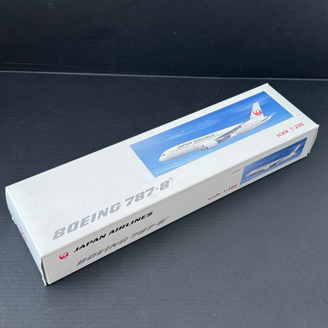 【極美品】BOEING 787-8 1:200 JA822J