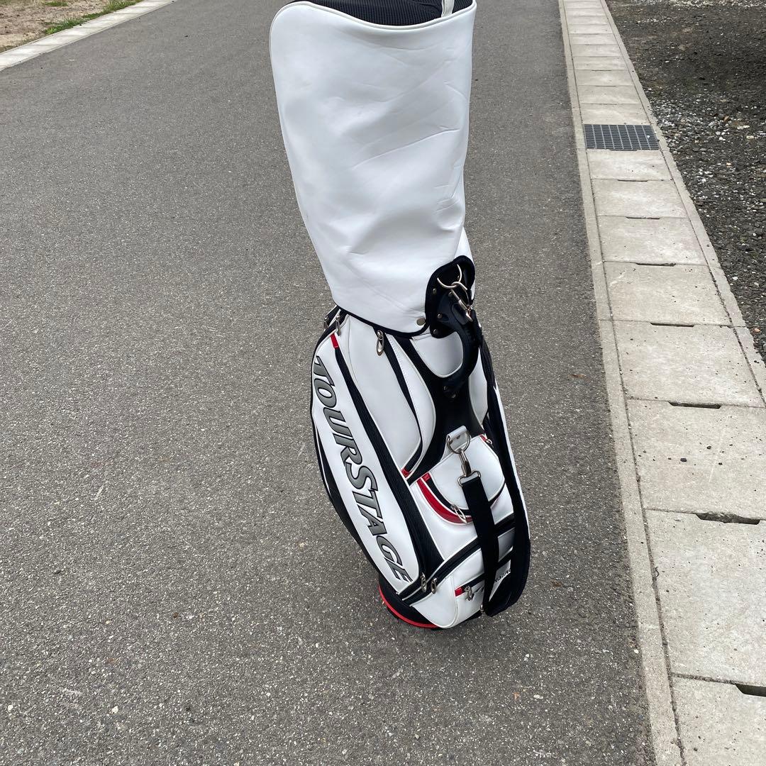 ツアーステージキャディバック美品