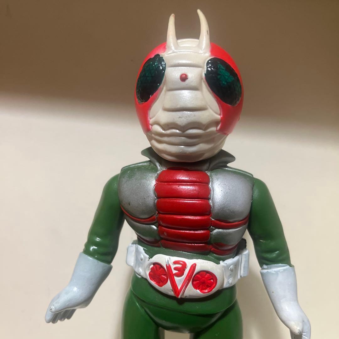 無版権 仮面ライダーV3 パチソフビ フィギュア
