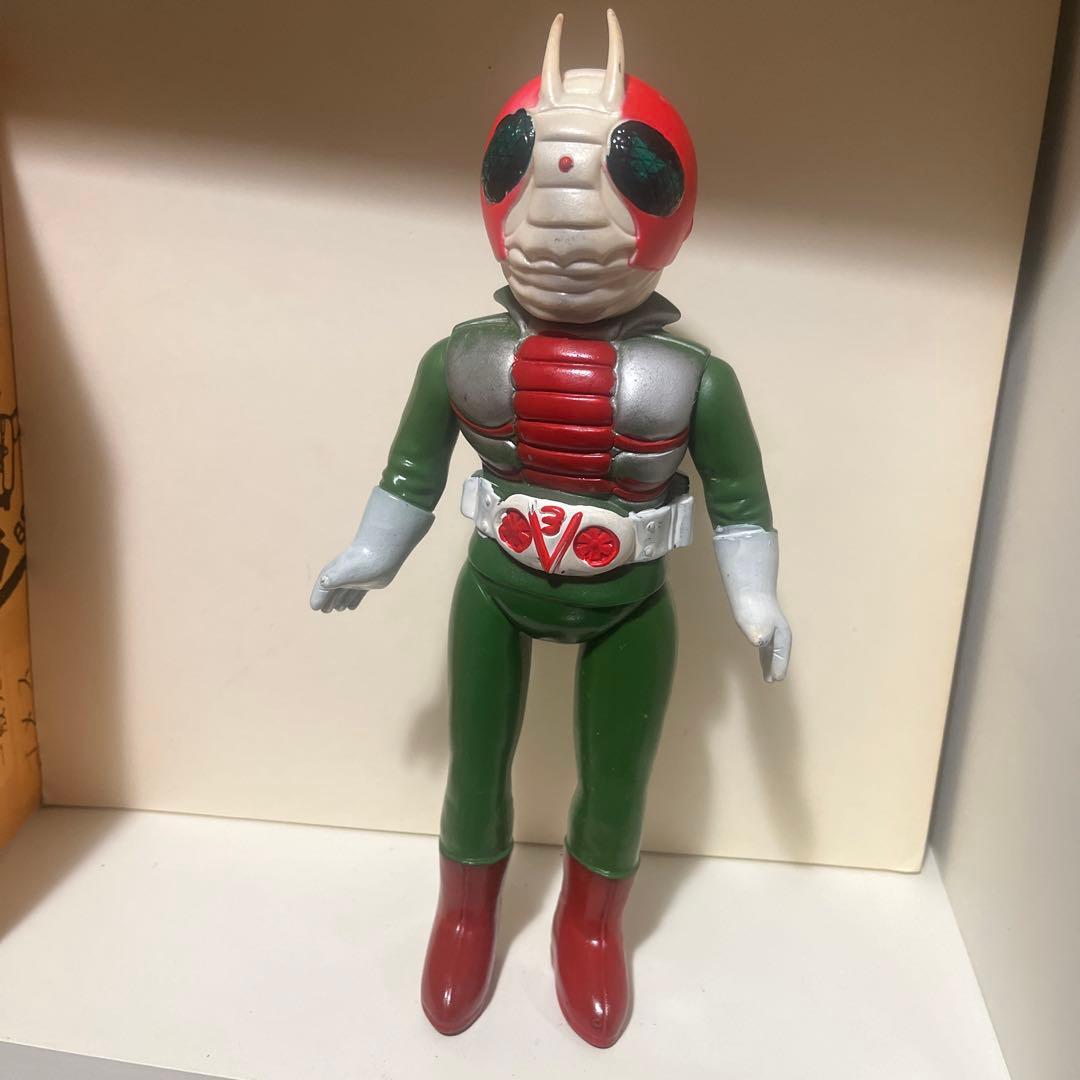 無版権 仮面ライダーV3 パチソフビ フィギュア