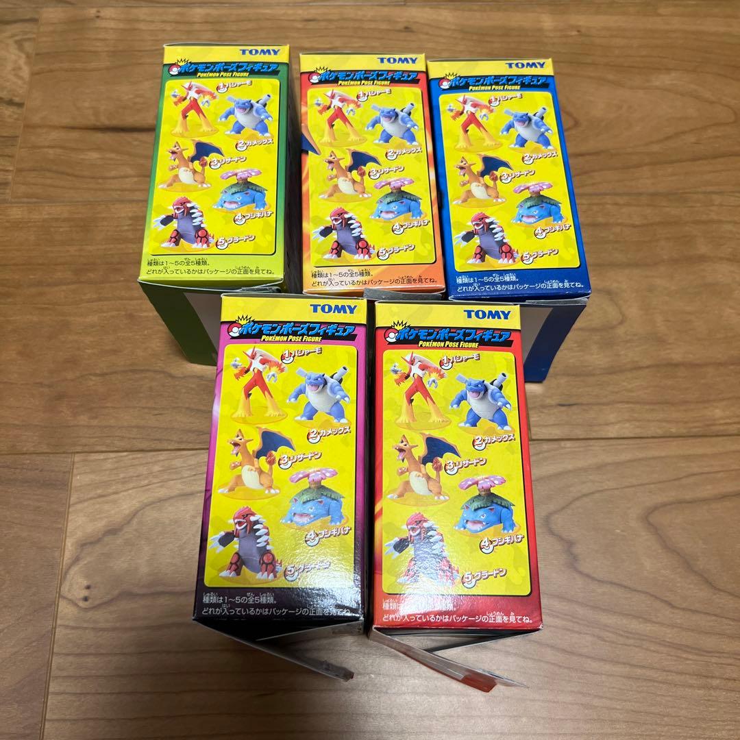 TOMY ポケモン ポーズフィギュア　アドバンスジェネレーション　全5種セット