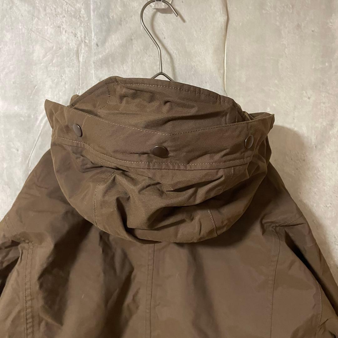 Burtonバートンスキーウェアスノーボードジャケットパーカーフード茶色ブラウン