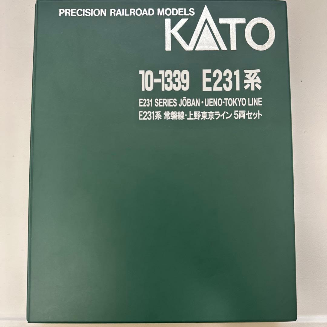 KATO NゲージE231系10-1339 常磐線・上野東京ライン5両セット