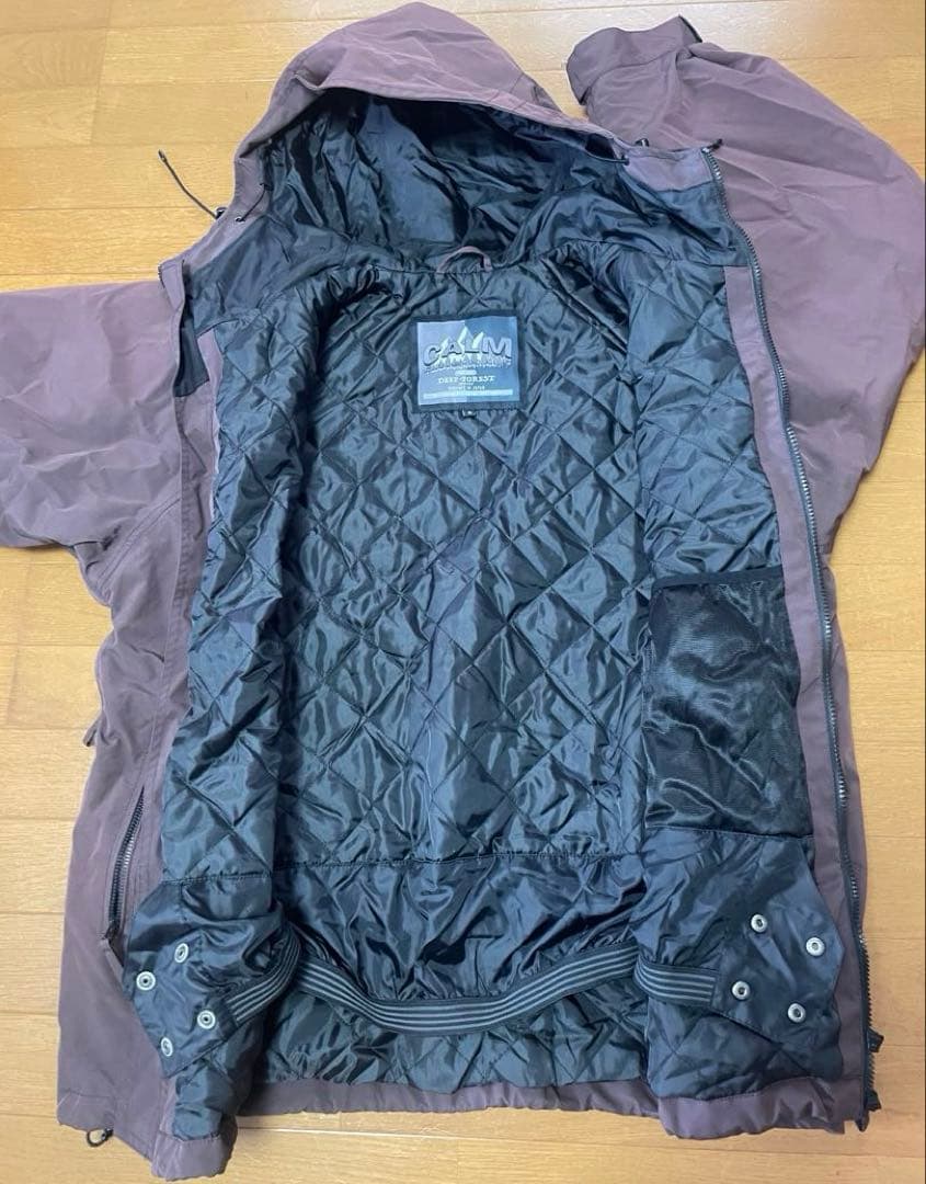 24-25 CALM【カーム】 calmスノーボード　ウェア　上下セットサイズS