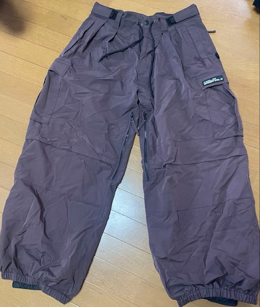 24-25 CALM【カーム】 calmスノーボード　ウェア　上下セットサイズS