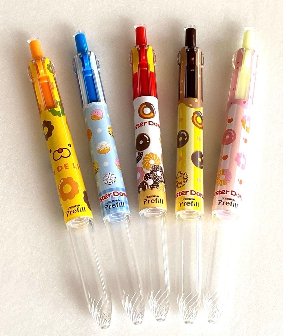 サラサセレクト Prefill 5色ホルダー　ミスタードーナツコラボ　替芯セット