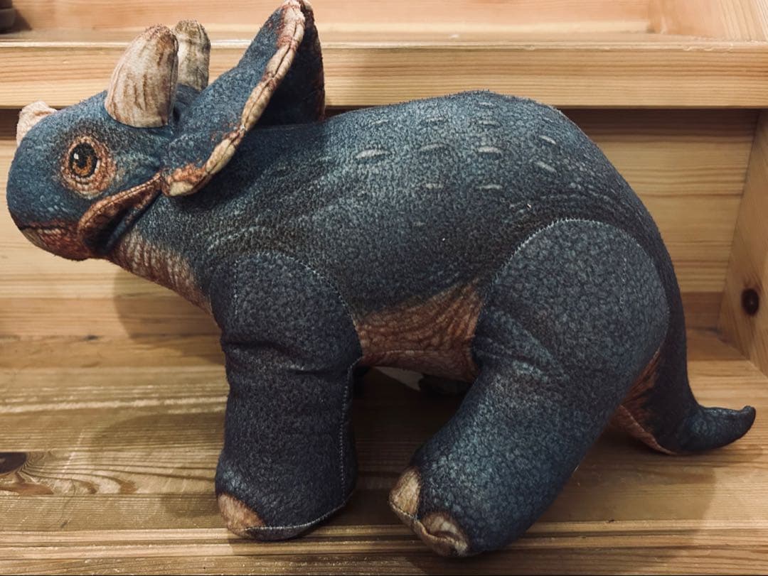 ぬいぐるみ 人形 90s DAKIN デーキン 恐竜 トリケラトプス 1992