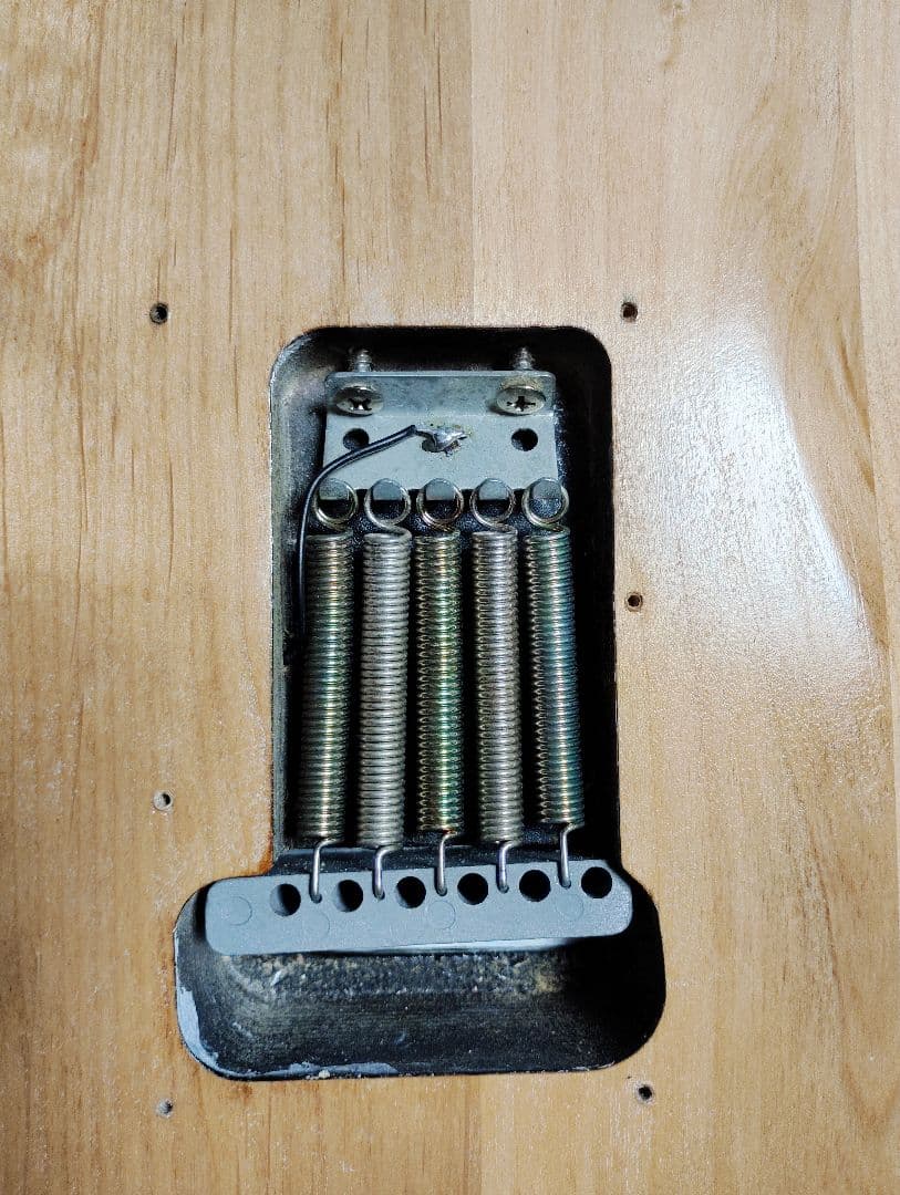 ストラトキャスター コンポーネントギター　ナチュラル