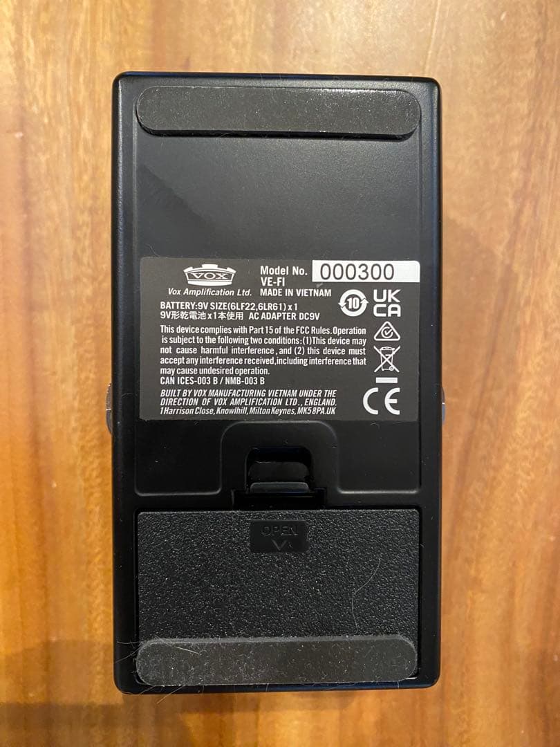 美品 VOX Valvenergy FUEL INJECTOR 箱・説明書付き