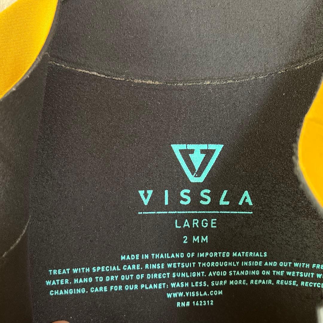 vissla タッパー　ウエットスーツ　サーフィン