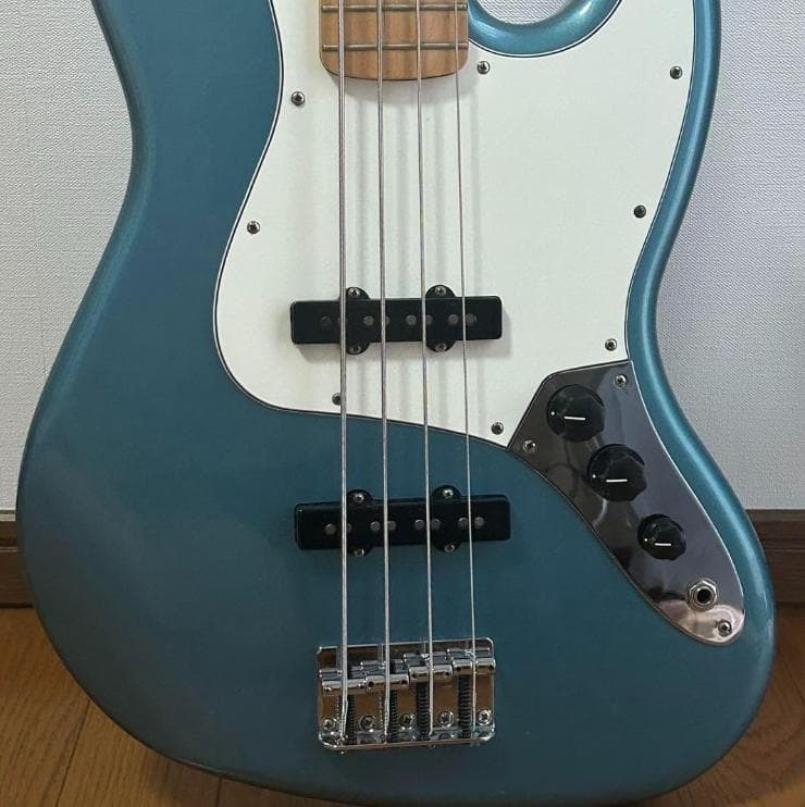 【美品】Fender Jazz Bass MEXICO水色　ケース付き