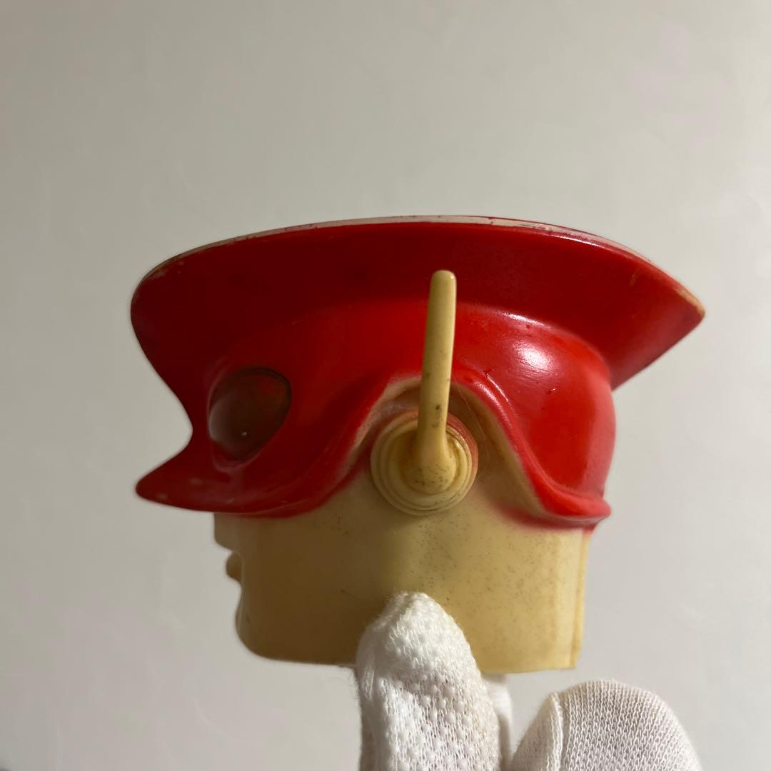 ⚠️激レア・当時物　レッドマン　面取れ　キングサイズ　ソフビ　ブルマァク　送料込み