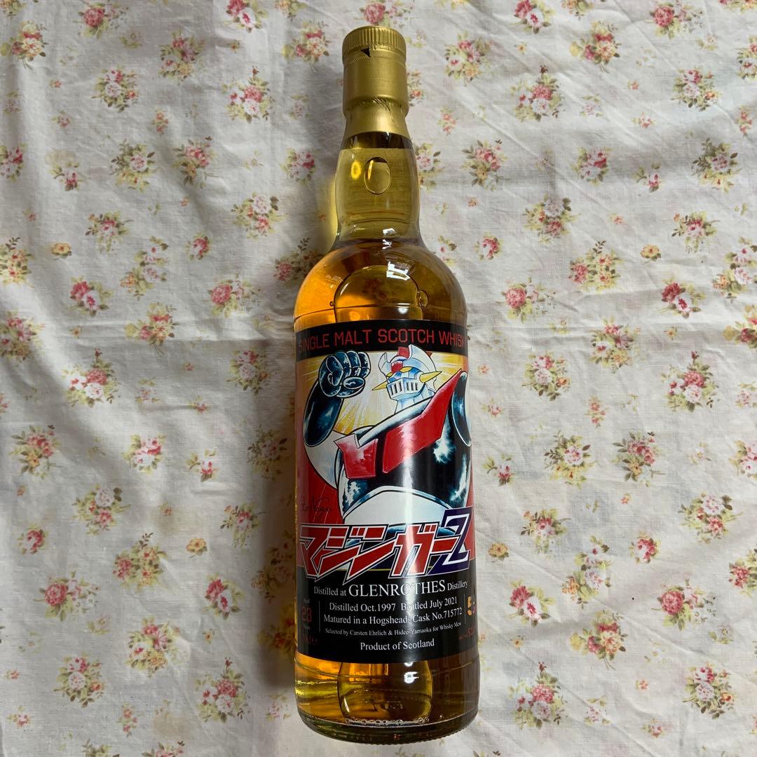 再値下げ❗️ ウイスキーミュウ　グレンロセス １９９７　マジンガーＺラベル