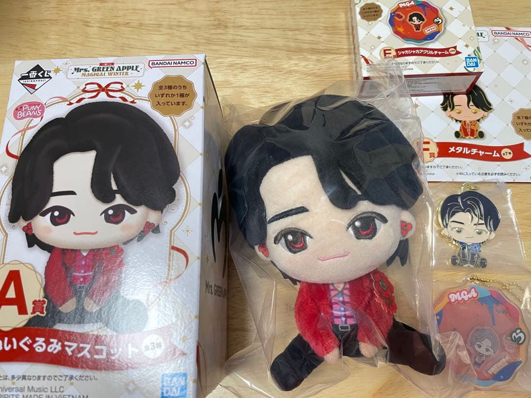 Mr. GREEN APPLE 一番くじ　A賞E賞F賞まとめ売り