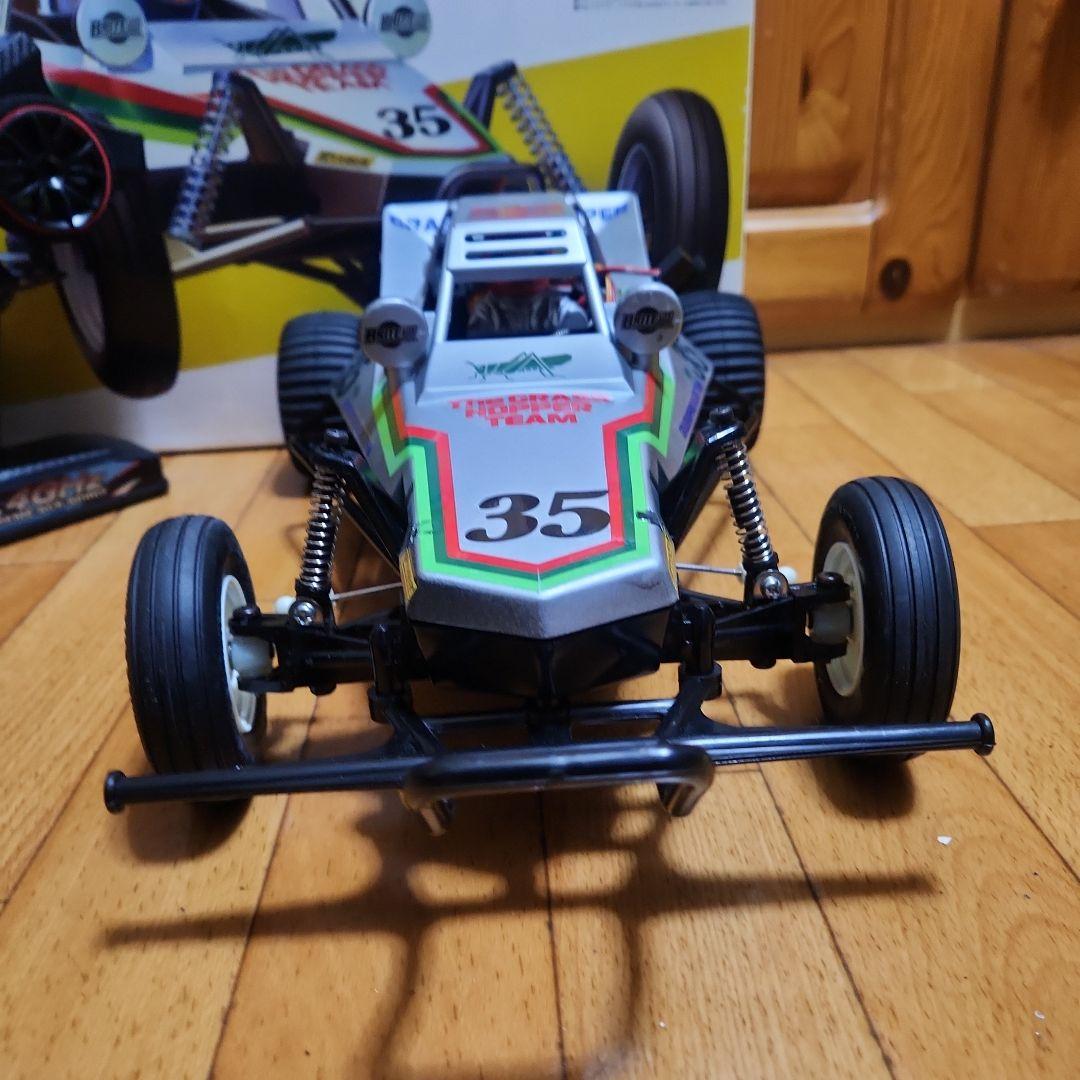 タミヤ バギー フルセット　グラスホッパー　銀色　ボディ　　　TAMIYA