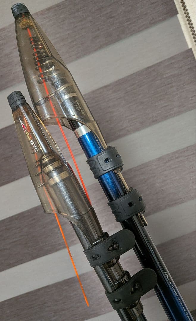 ダイワメガディス2.25号5.3m改造竿&ダイワリバティクラブ磯風3号4.5m