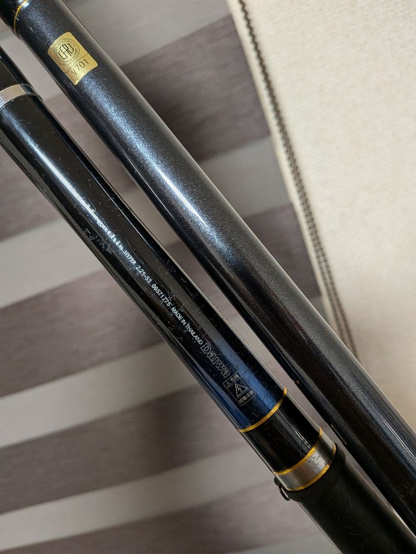 ダイワメガディス2.25号5.3m改造竿&ダイワリバティクラブ磯風3号4.5m