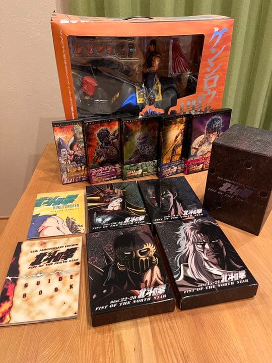 北斗の拳 25周年限定DVD+限定フィギュア+真救世主伝説シリーズ、他
