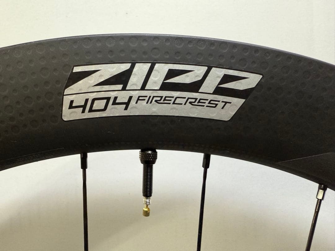 ZIPP404 FIRECREST カーボンホイール 前後セット シマノフリー