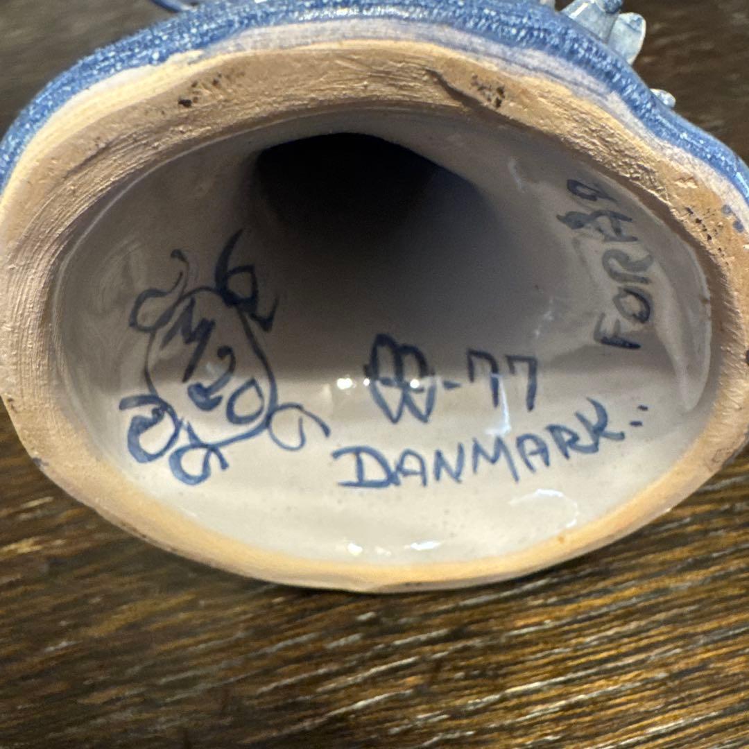 ビヨンヴィンブラッド　陶器人形　花　小鳥2点