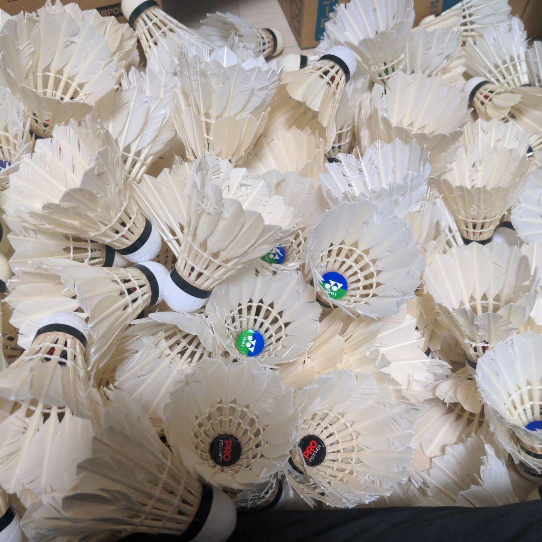 中古シャトル180個　基礎打ちに！