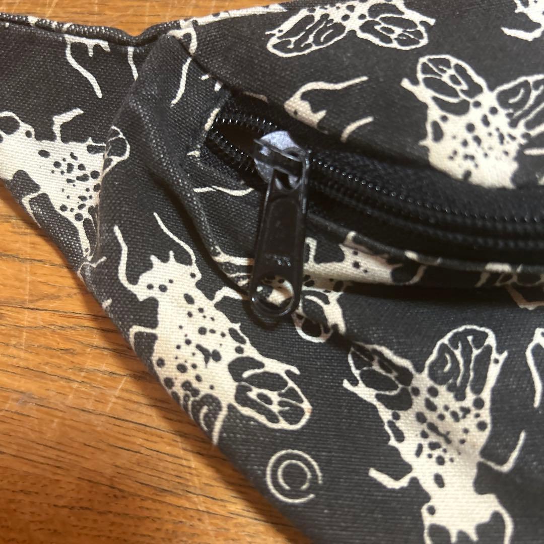 80s madrid ハエ柄ポーチ ケース付き ヴィンテージ SKATE