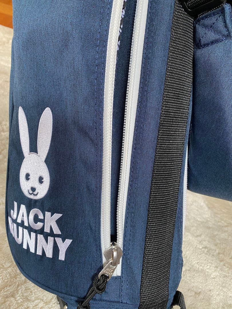 JACK BUNNY キャディバッグ ネイビー