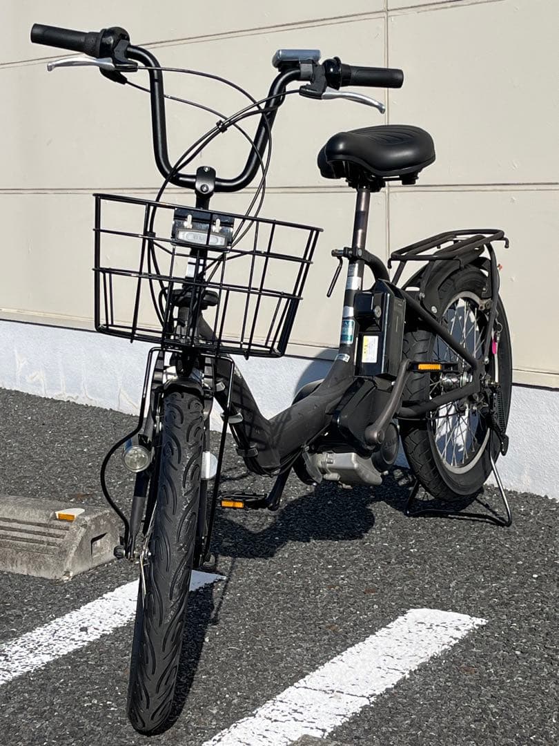 ヤマハ　PAS KISS　カスタム　バッテリー２個付　ファットバイク　ローチャリ