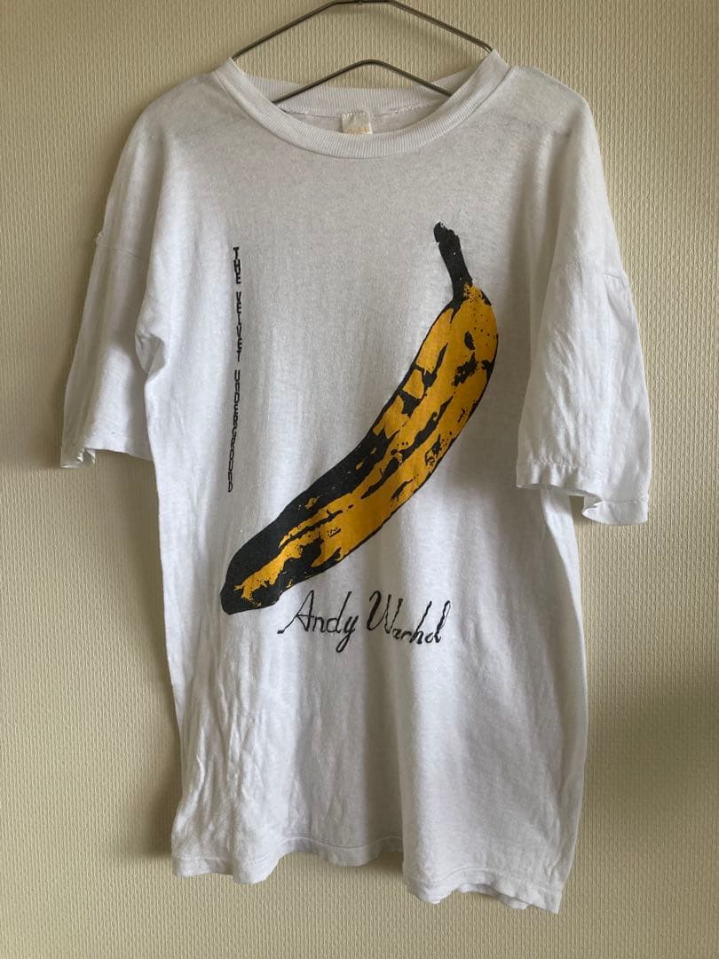 80sヴィンテージアンディウォーホール　ヴェルベットアンダーグラウンドT