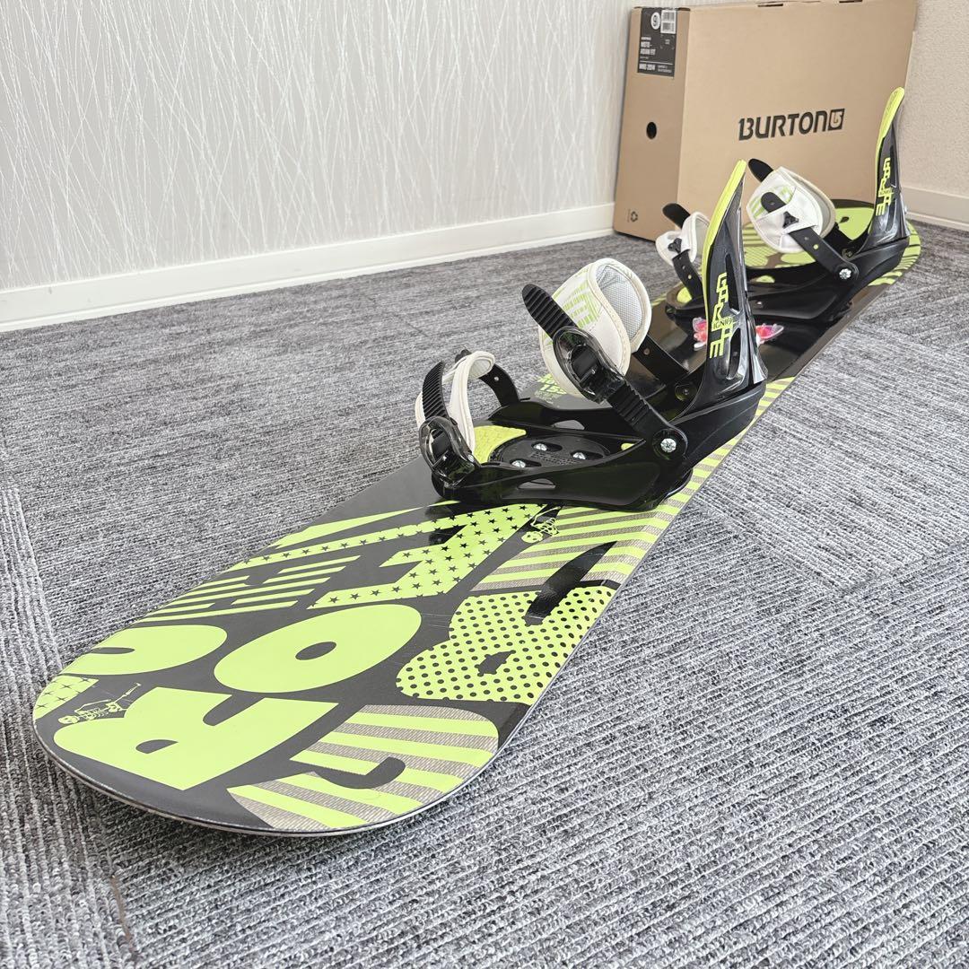 87超豪華❗️IGNIO メンズスノーボードセット★スノボ155cm+ビン付