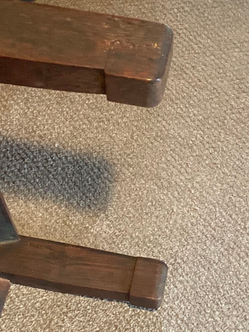 アンティーク家具・紫檀 唐木 ローテーブル