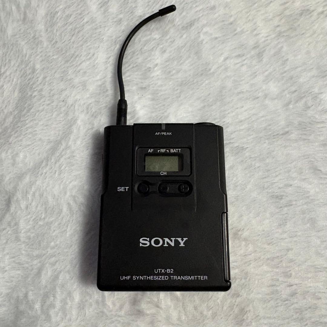SONY URX-P2 UTX-B2 ワイヤレスマイク　送受信機　カメラ取付