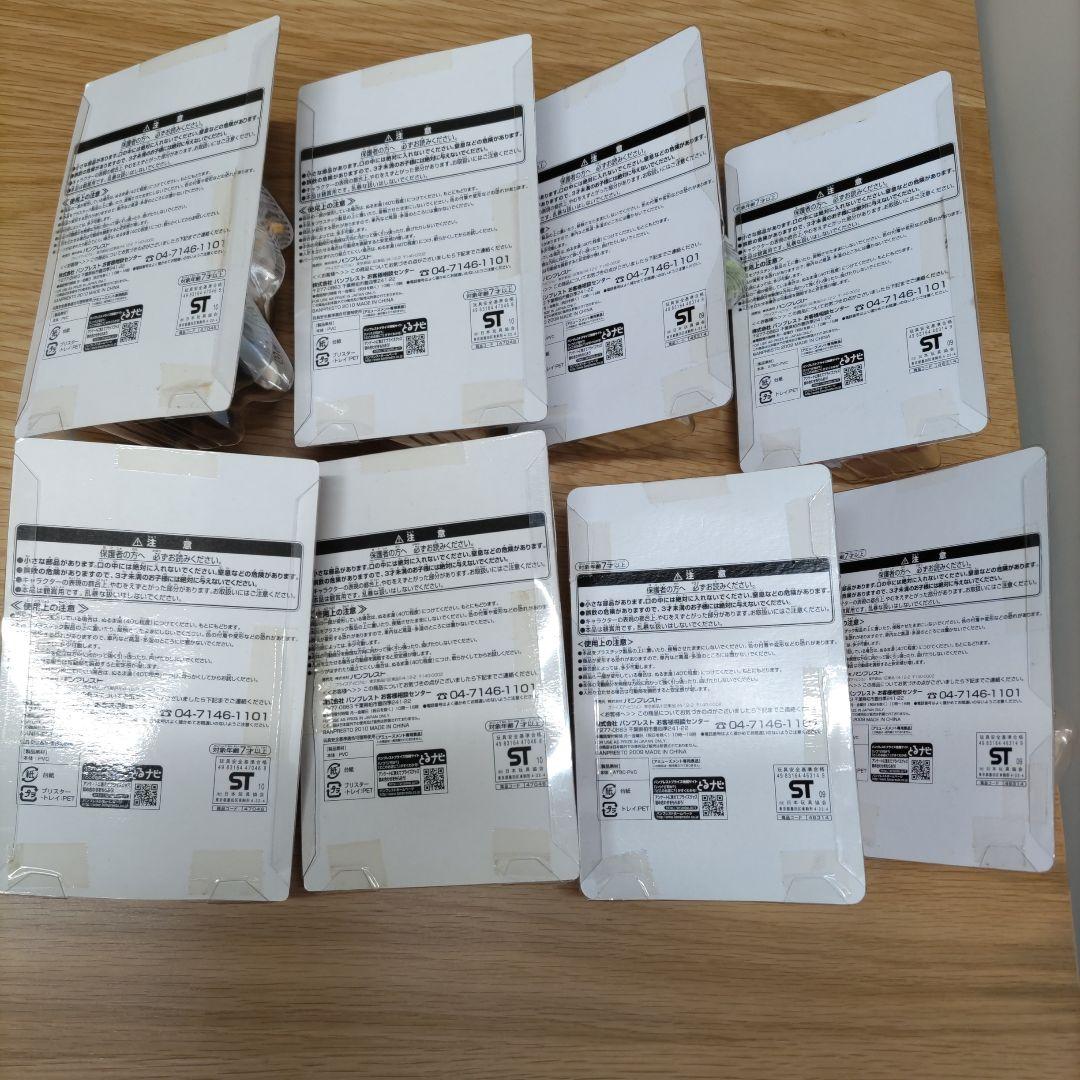 ジョジョの奇妙な冒険 パンソンワークス　ソフビフィギュア 8体セット