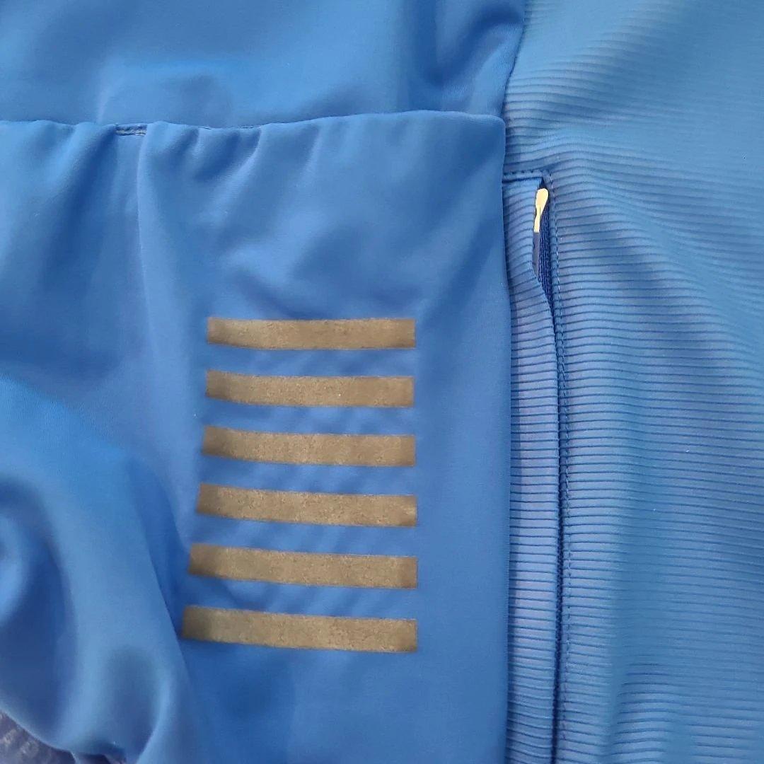 Rapha proteam ロングスリーブサーマルジャージ Medium 青